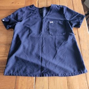 FIGS XL Navy scrub top